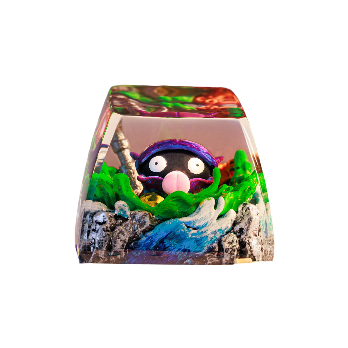 Shellder resin artisan keycap