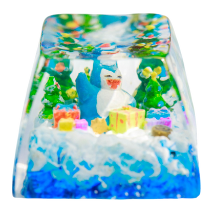 Christmas resin artisan keycap