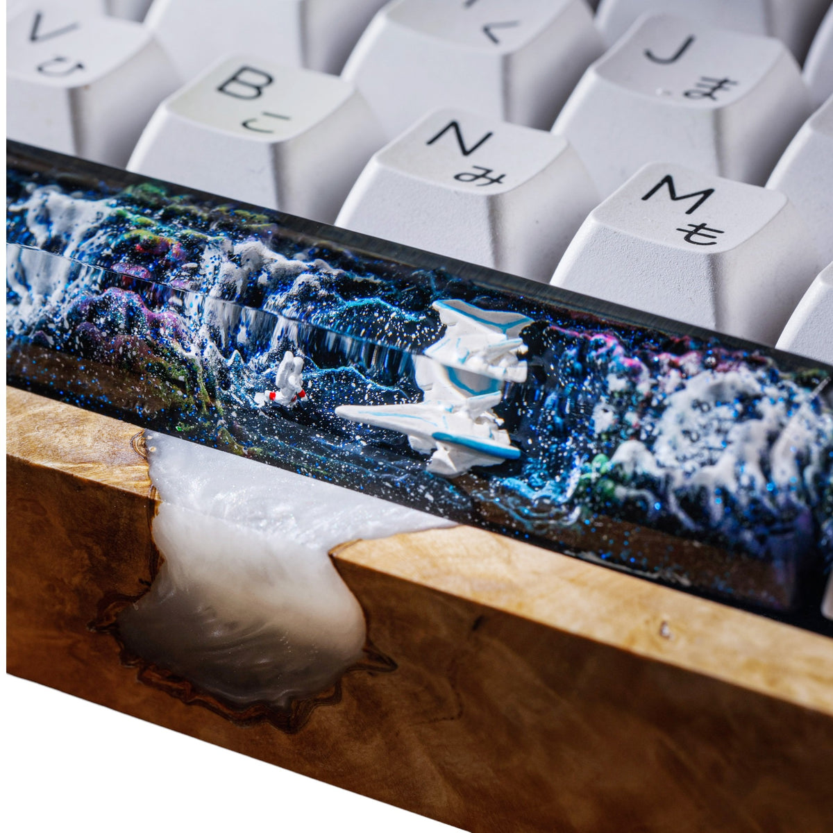 Astronaut #4 resin artisan keycap