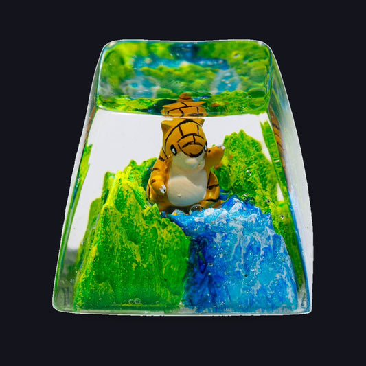 Sandshrew Resin Keycap — studio square