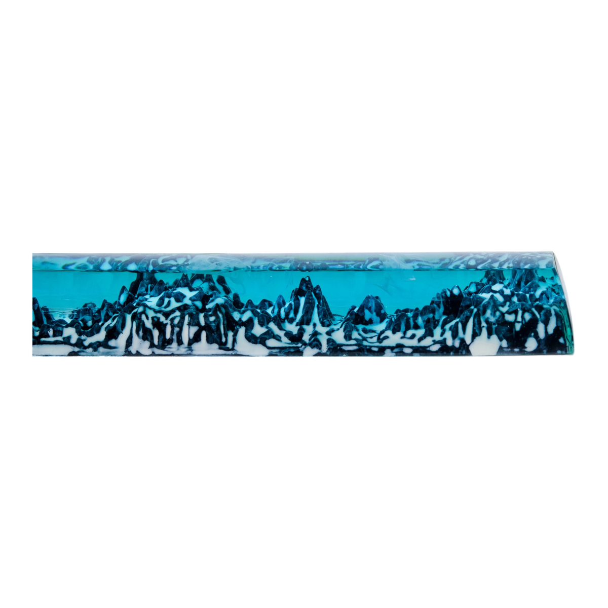 Snowscape #2 resin artisan keycap