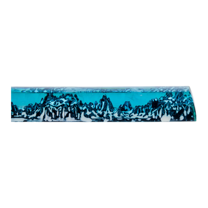 Snowscape #2 resin artisan keycap