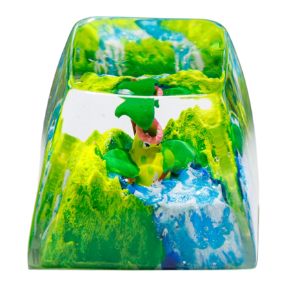 Victreebel resin artisan keycap