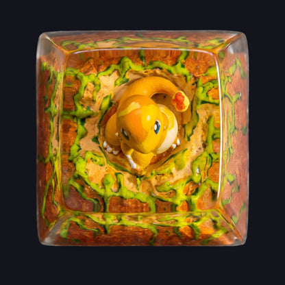Cubone Resin Keycap — top view