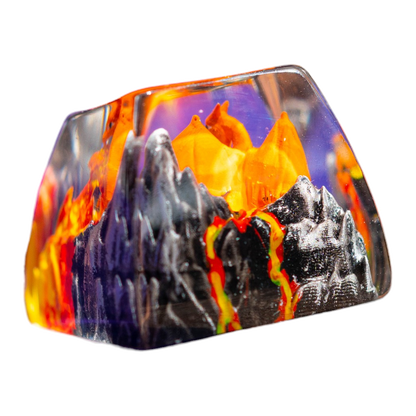 Charizard Ember resin artisan keycap