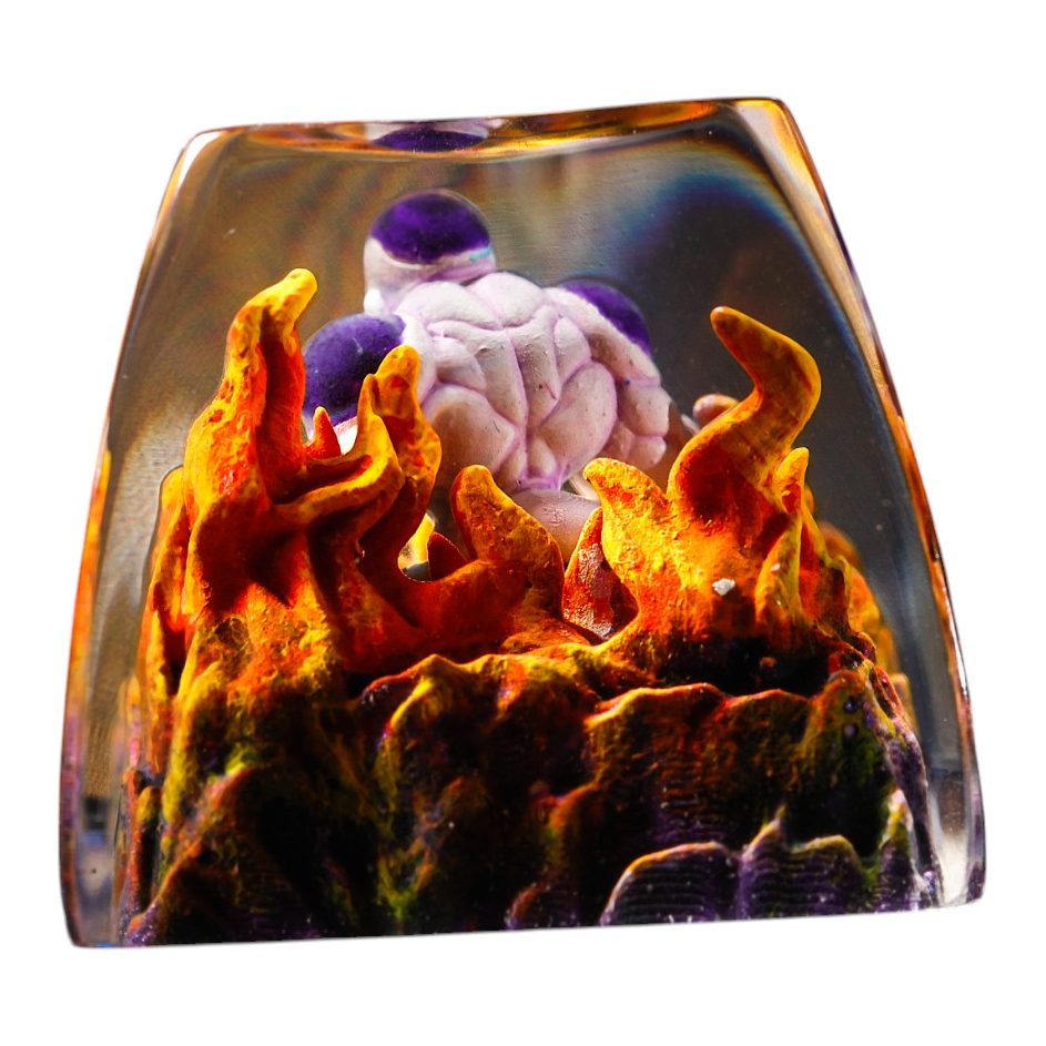 Frieza resin artisan keycap