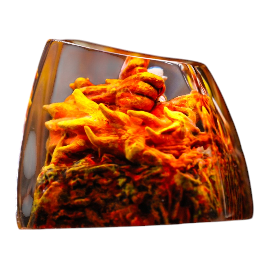 Akainu resin artisan keycap