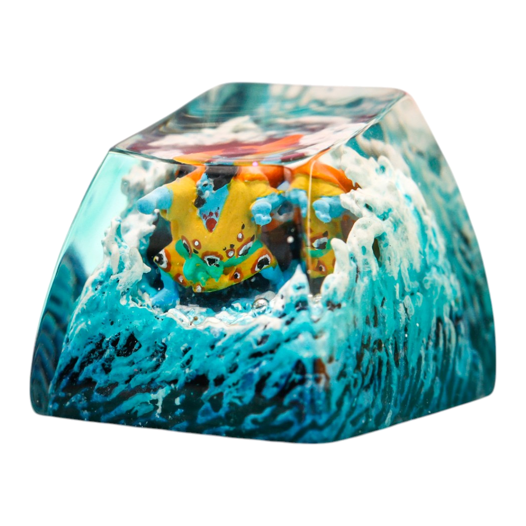 Jinbe resin artisan keycap
