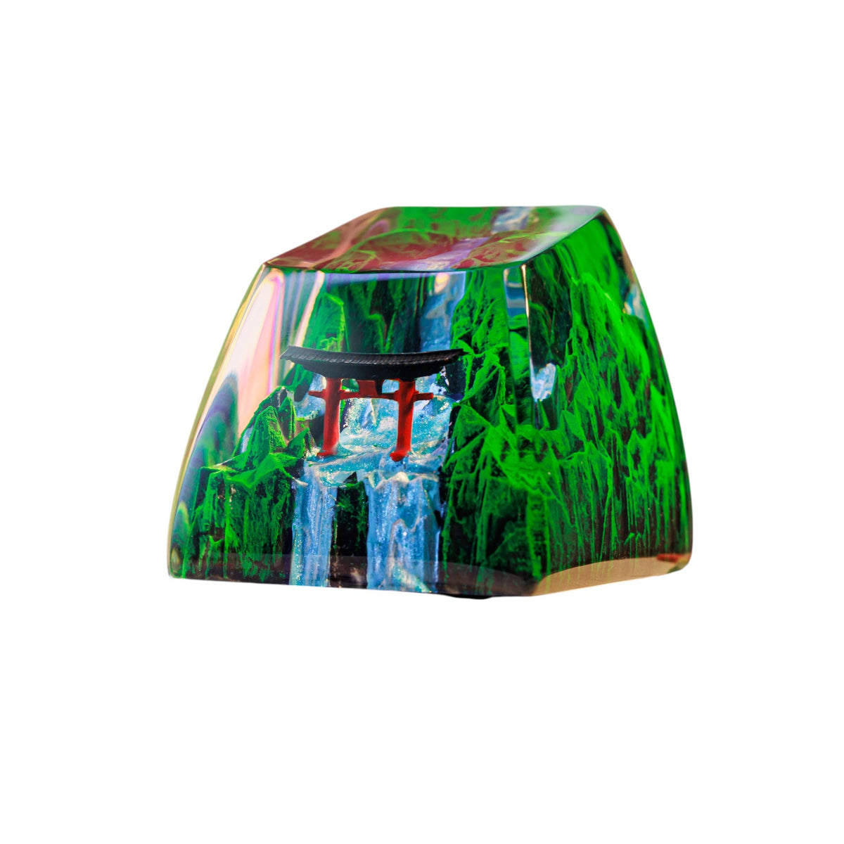 Spring Torii resin artisan keycap