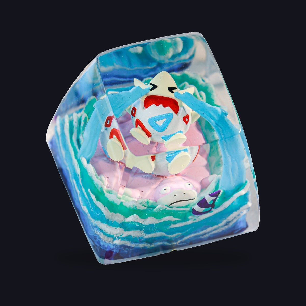 Togepi Resin Keycap — studio square
