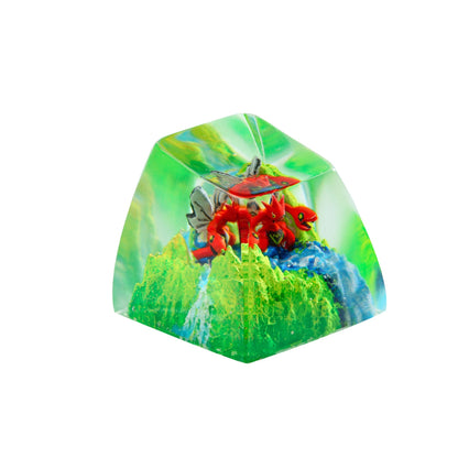 Scizor resin artisan keycap