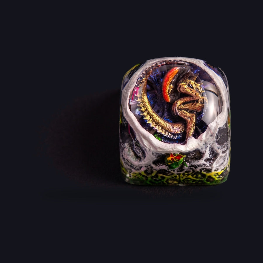 Alien Hunter Resin Keycap