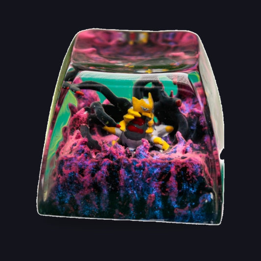 Giratina Resin Keycap — studio square