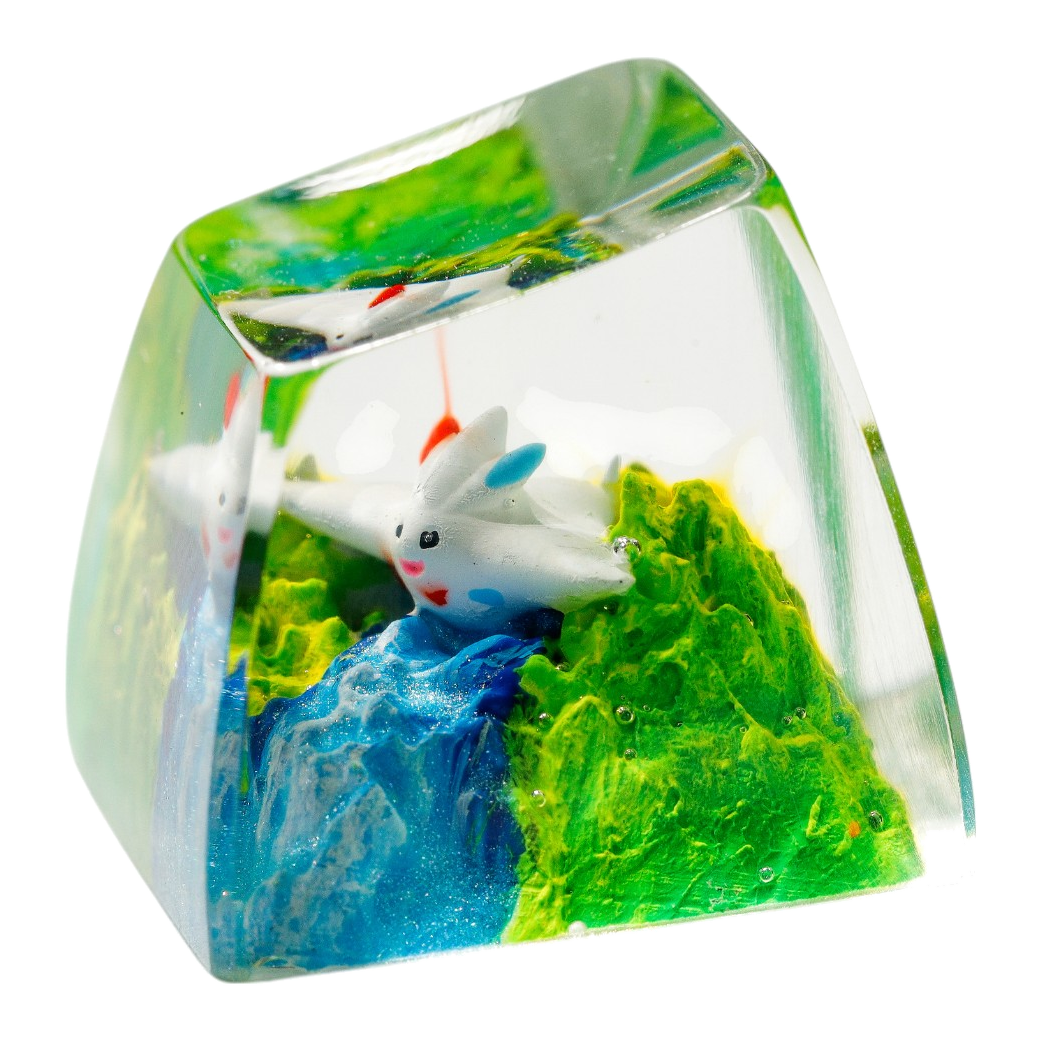 Togekiss resin artisan keycap
