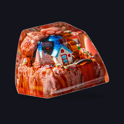 Cottage #2 Resin Keycap — studio square
