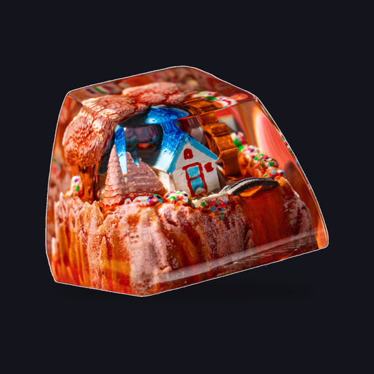 Cottage #2 Resin Keycap — studio square
