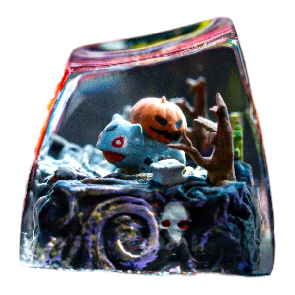 Halloween #2 resin artisan keycap
