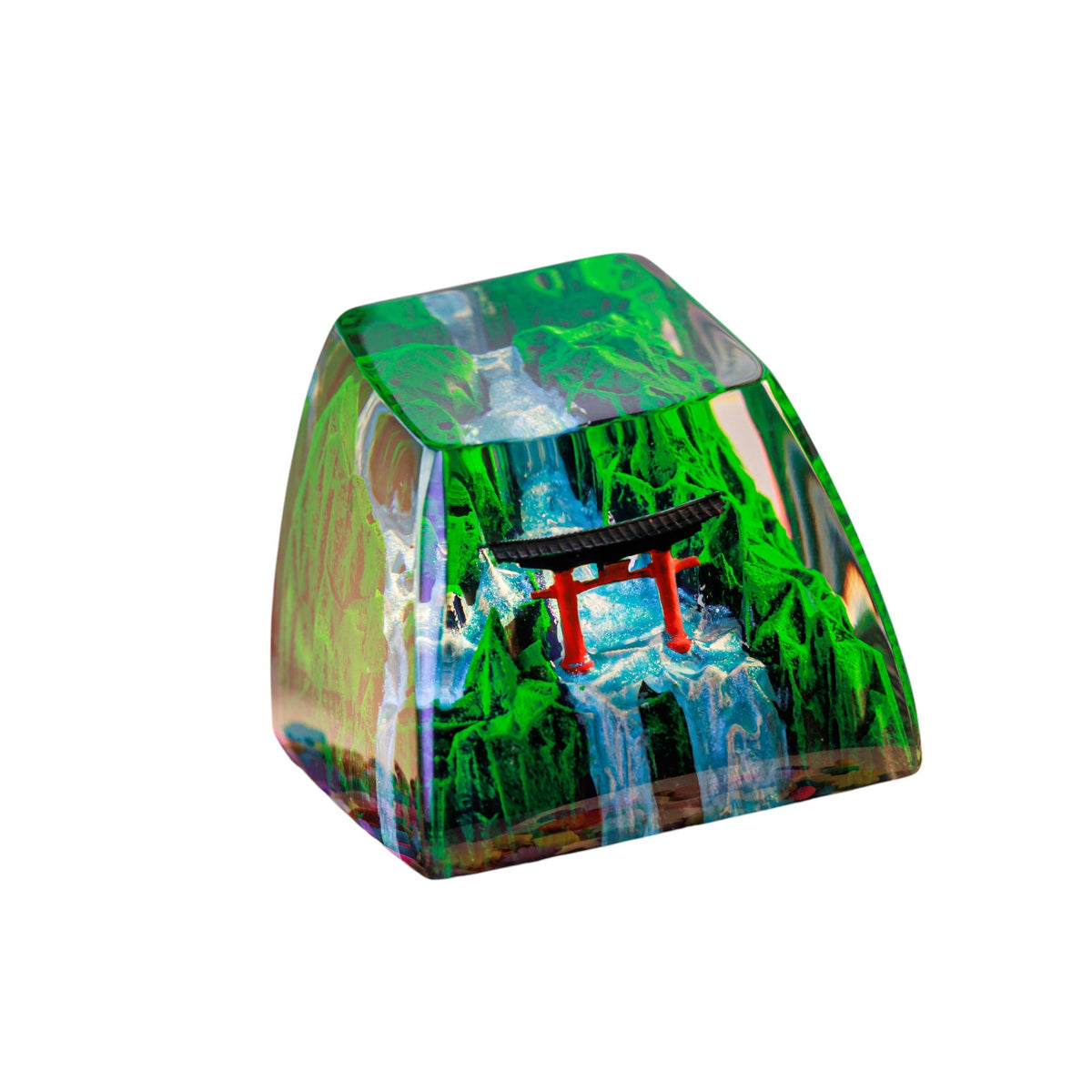 Spring Torii resin artisan keycap