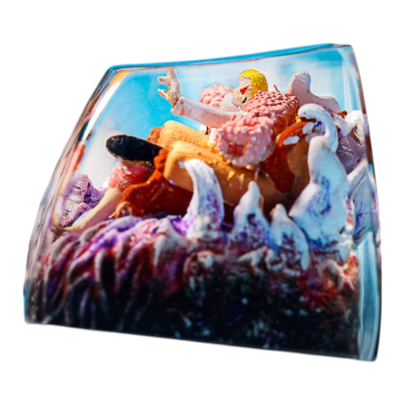 Doflamingo resin artisan keycap
