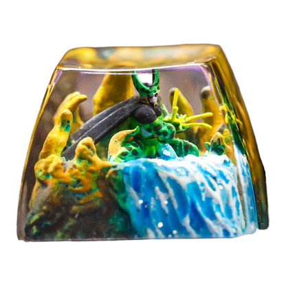 Cell resin artisan keycap