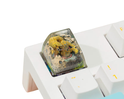 One-Tail resin artisan keycap