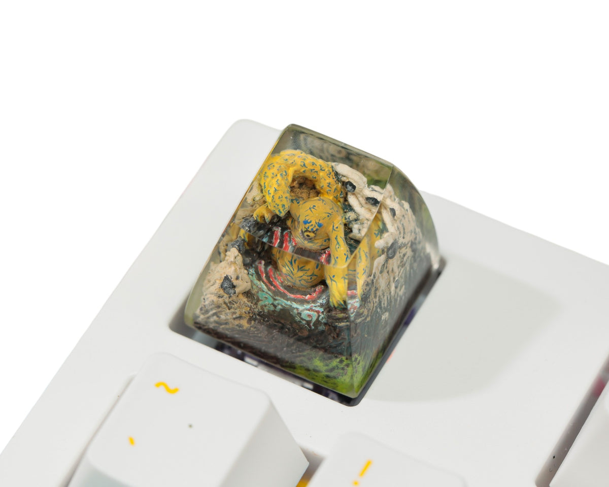 One-Tail resin artisan keycap