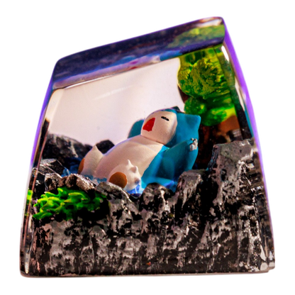 Snorlax resin artisan keycap