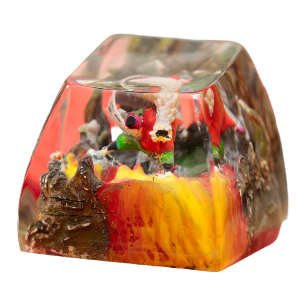 Jiraiya resin artisan keycap
