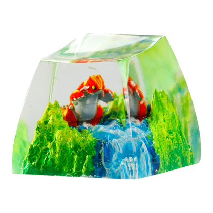 Groudon resin artisan keycap