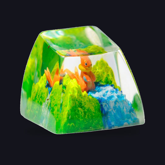 Buizel Resin Keycap — studio square