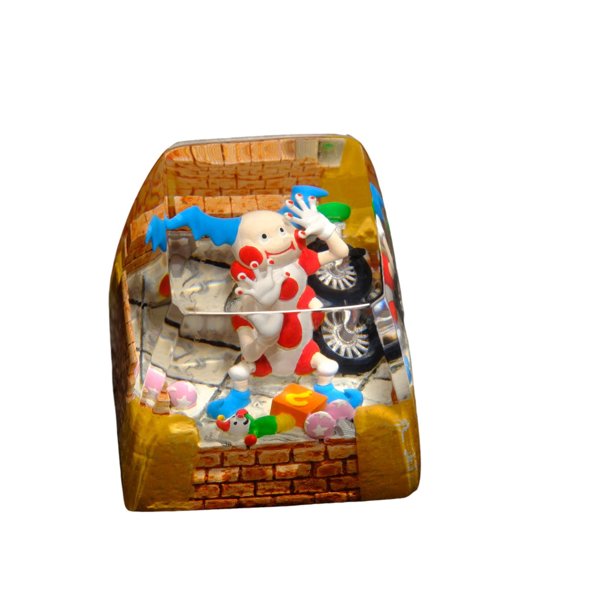 The Clown resin artisan keycap