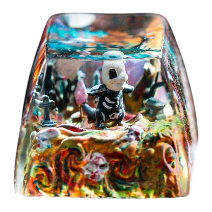 Halloween #9 resin artisan keycap