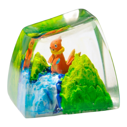 Buizel resin artisan keycap
