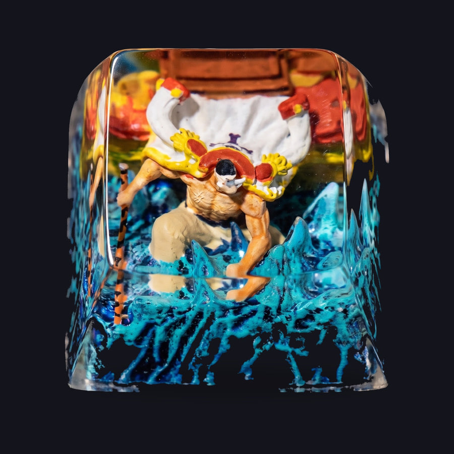 Whitebeard Resin Keycap