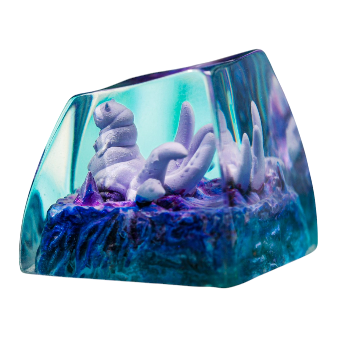 Six-Tails resin artisan keycap