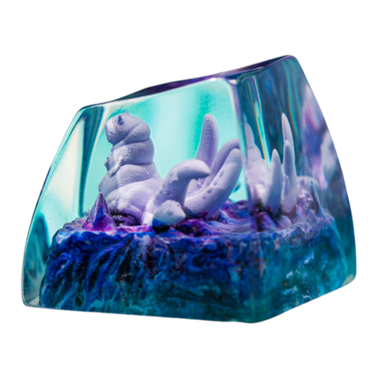 Six-Tails resin artisan keycap