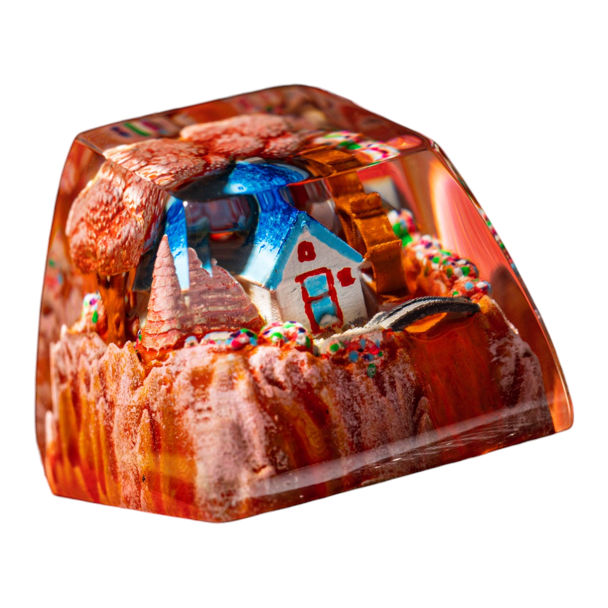 Cottage #2 resin artisan keycap