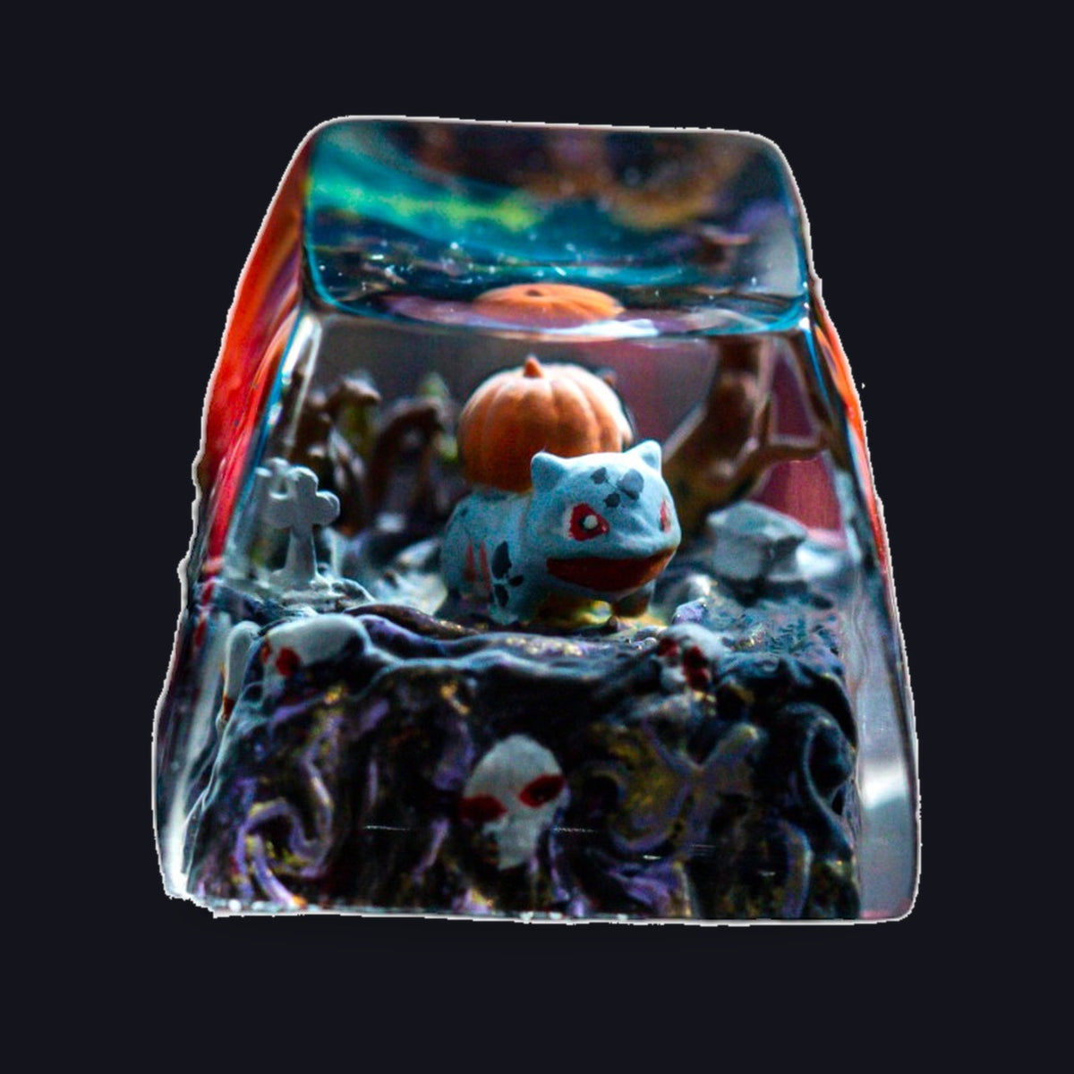 Halloween #2 Resin Keycap — studio square
