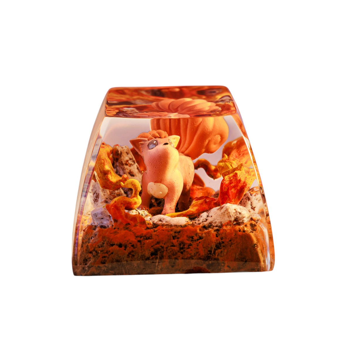 Vulpix resin artisan keycap