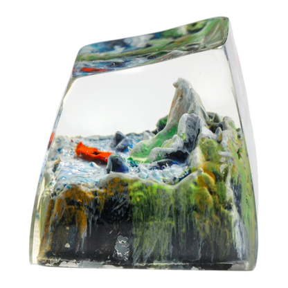 Ocean resin artisan keycap