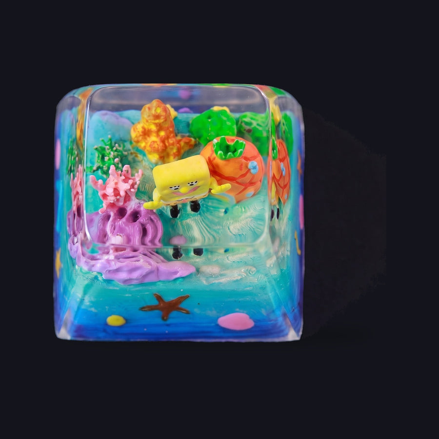 Sea Sponge Resin Keycap