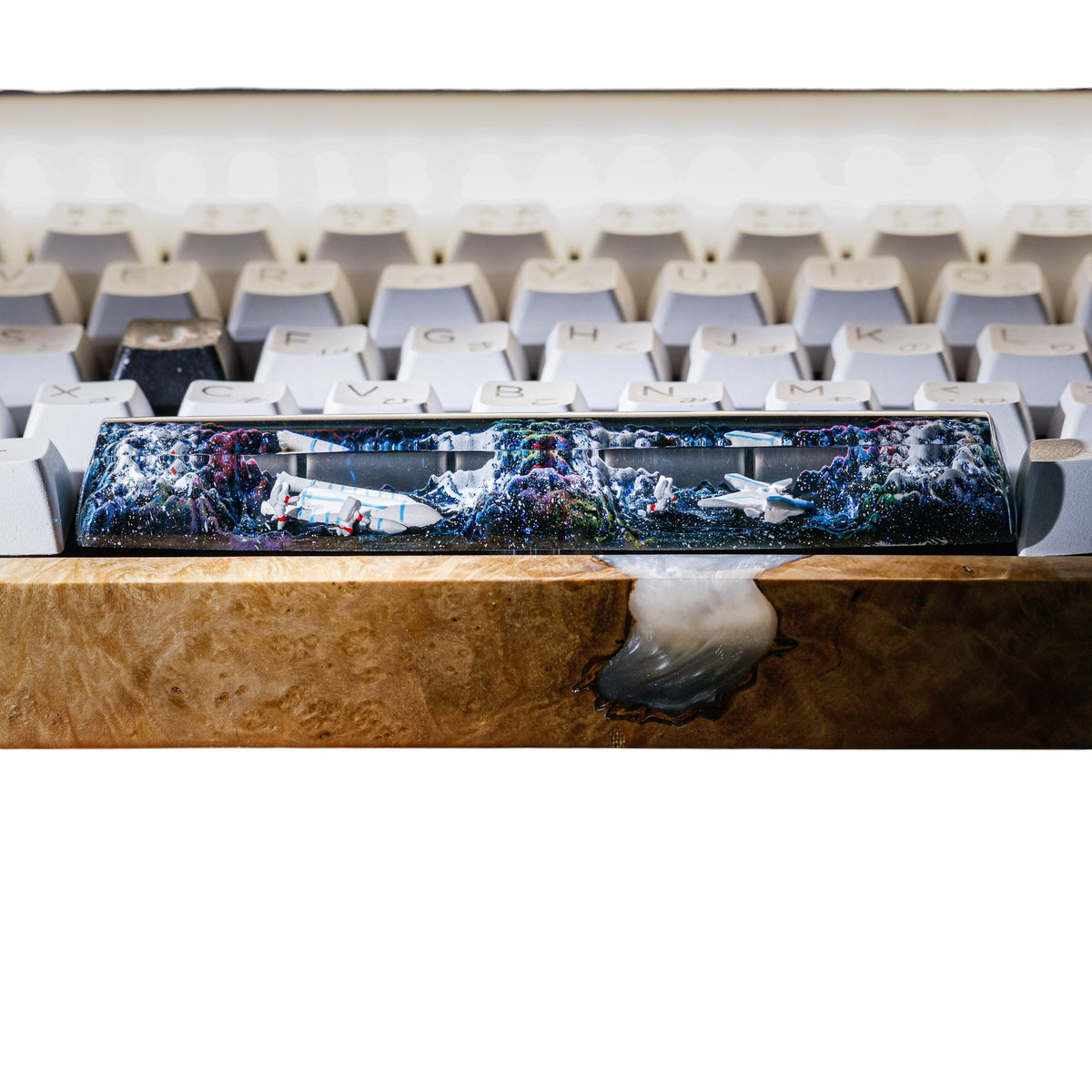 Astronaut #4 resin artisan keycap