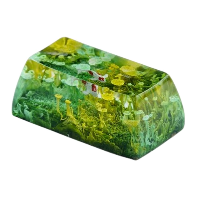 Koi Fish #2 resin artisan keycap