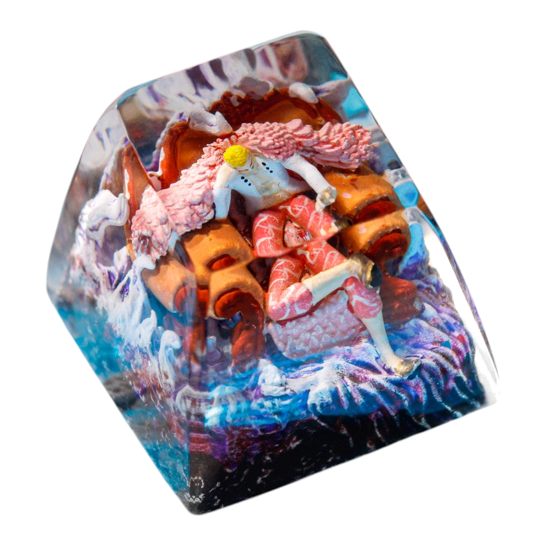 Doflamingo resin artisan keycap