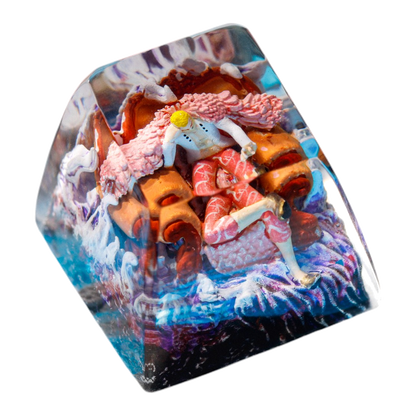 Doflamingo resin artisan keycap