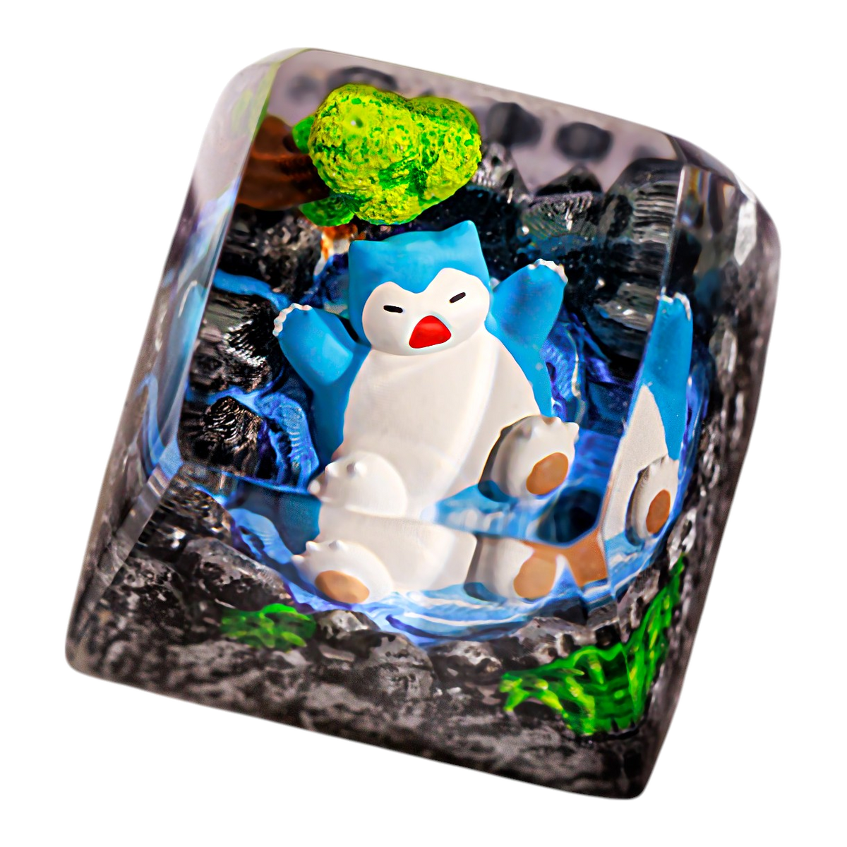 Snorlax resin artisan keycap